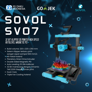 Sovol SV07 32 Bit Klipper 3D Printer High Speed Autolevel Magnetic PEI